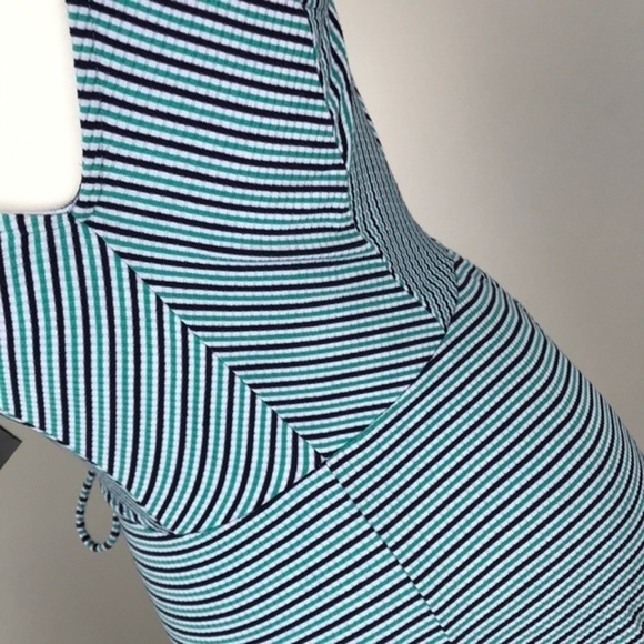 Speechless Striped Tank Dress With Pockets Size M - Picture 5 of 5